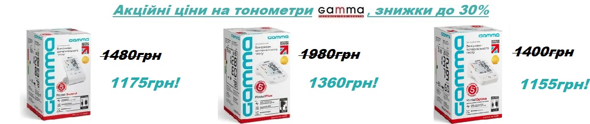 тонометри gamma