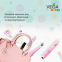Ультразвукова зубна щітка Vega VK-500 pink для дітей гарантія 1 рік 6