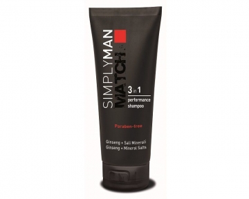 Мужской шампунь 3 в 1 себоабсорбирующий Nouvelle Perfomance Shampoo 200 мл