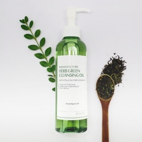 Гидрофильное масло MANYO Sensitive Herb Cleansing oil blackheads на основе комплекса трав 200 мл