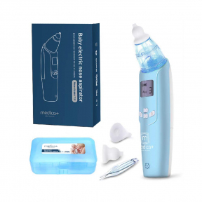 Назальный аспиратор (соплеотсос) Medica+ Nose Cleaner 7.0 гарантия 2 года