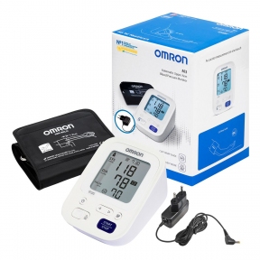 Тонометр Omron M3 (HEM-7154-Е) автоматический на плечо с адаптером гарантия 5 лет