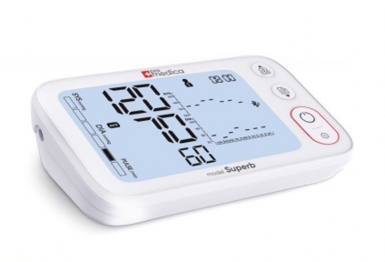 Тонометр Promedica Superb Smart Type-C автоматичний на плече з адаптером 10 років