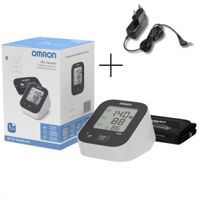 Тонометр Omron M2+ Connect (HEM-7188T1-LE) з адаптером автоматичний на плече гарантія 5 років