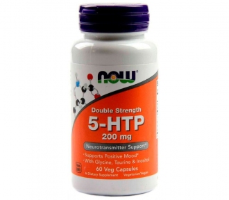 NOW 5-HTP 200мг в капсулах №60