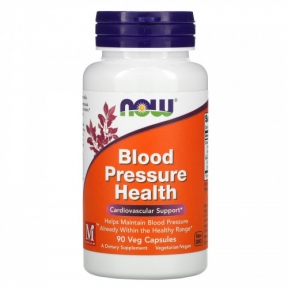 NOW BLOOD PRESSURE HEALTH / ЗДОРОВОЕ АРТЕРИАЛЬНОЕ ДАВЛЕНИЕ в капсулах №90