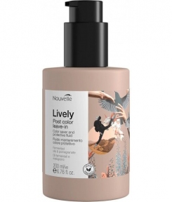 Флюид Nouvelle Lively Post Color Leave-in Fluid для окрашенных волос 200мл 