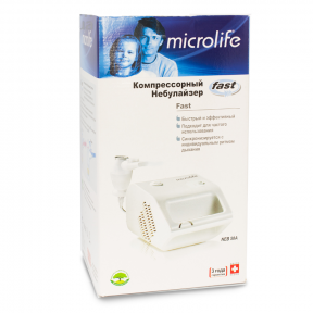 Ингалятор (небулайзер) компрессорный Microlife NEB 50A гарантия 3 года