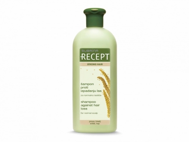 Шампунь Subrina Professional Recept Strong Hair от выпадения волос 400 мл
