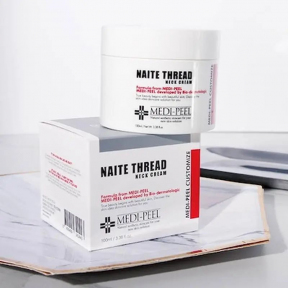 Подтягивающий крем для шеи Medi-Peel Naite Thread Neck Cream с пептидным комплексом 100 мл