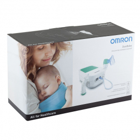 Ингалятор (небулайзер) Omron DuoBaby (NE-C301-E) с аспиратором компрессорный гарантия 3 года