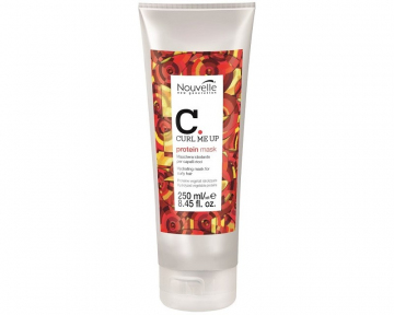 Маска Curl me Up Nouvelle Protein Mask для поврежденных волос
