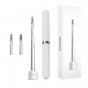 Звуковая зубная щетка MEDICA+ LUX PROBRUSH 10X PORTABLE Silver гарантия 1 год