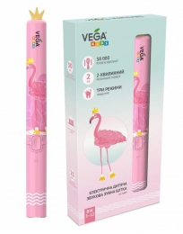 Ультразвуковая зубная щетка Vega VK-500 pink для детей гарантия 1 год