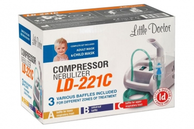 Ингалятор (небулайзер) Little Doctor LD-221C для детей компрессорный гарантия 3 года