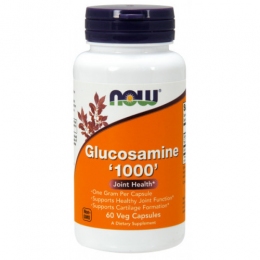 NOW GLUCOSAMINE / ГЛЮКОЗАМИН 1000мг в капсулах №60
