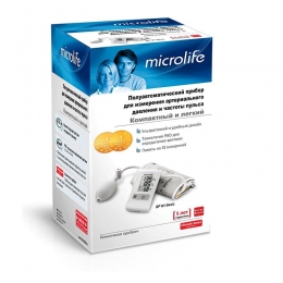 Тонометр Microlife BP N1 Basic полуавтоматический на плечо гарантия 5 лет