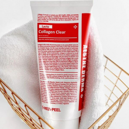 Очищающая пенка Medi-Peel Lacto Collagen Clear с коллагеном 300 мл