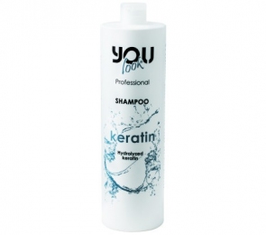 Шампунь You Look Professional Hydrolyzed Keratin Shampoo с кератином 1000 мл