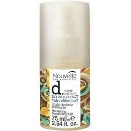 Флюид Nouvelle Double Effect Nutri-Shine Fluid питательный для блеска волос 75 мл