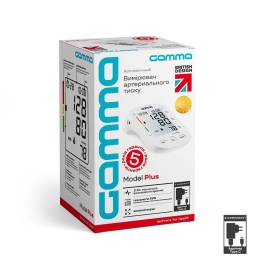 Тонометр Gamma Plus 4Gen с адаптером Type-C автоматический на плечо гарантия 5 лет