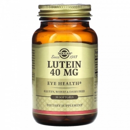 Solgar Lutein / Лютеин 40 мг в мягких капсулах №30