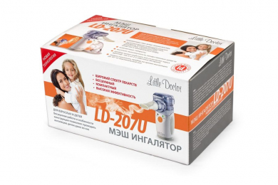 Меш Ингалятор (небулайзер) Little Doctor LD-207U гарантия 1 год