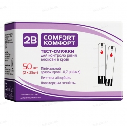 Тест-полоски 2B Comfort 50 штук