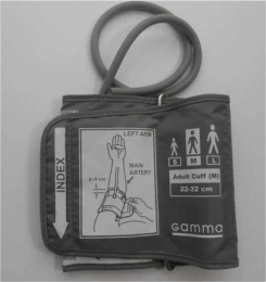 Манжета оригинал Gamma 22-32см с кольцом и переходником для автоматических тонометров с одной трубкой