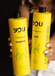 Шампунь You Look Professional ART Mineral Active Shampoo для ломких и сухих волос