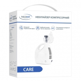 Ингалятор (небулайзер) Medhit Care компрессорный гарантия 1 год